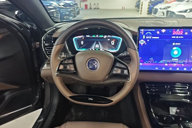 Used BYD Han 2021 EV Standard Range Luxury Model Steering Wheel