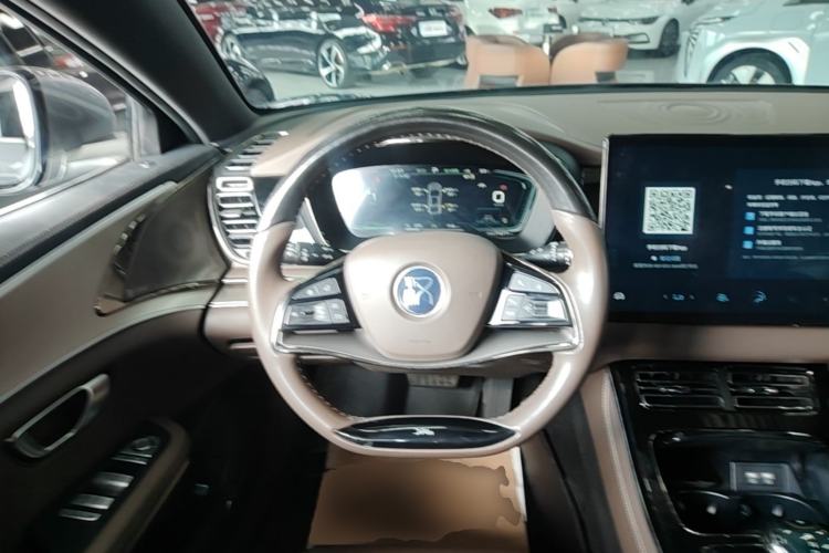 Used BYD Han 2021 EV Standard Range Luxury Model Steering Wheel