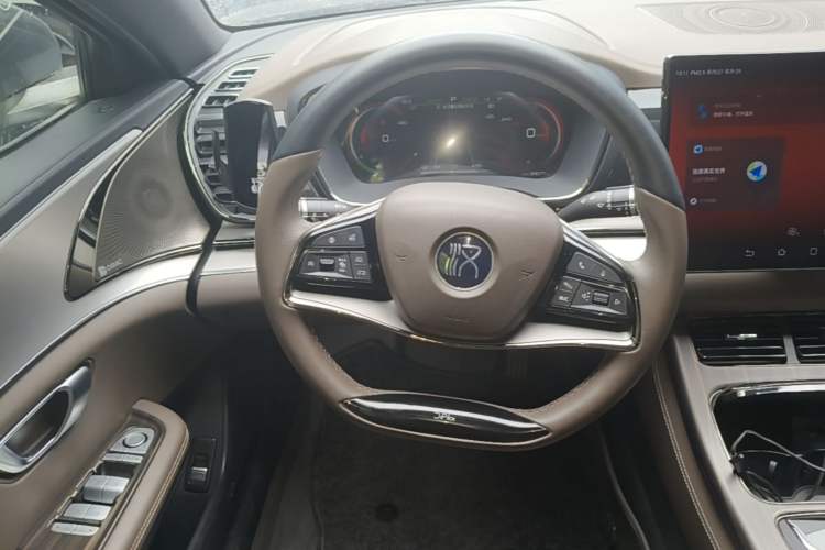 Used BYD Han 2021 EV Standard Range Luxury Model Steering Wheel