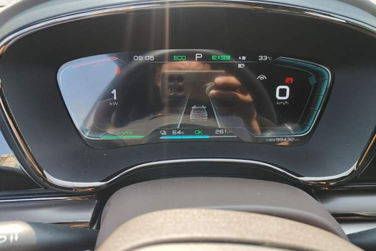Used BYD Han 2021 EV Standard Range Luxury Model Instrument Cluster