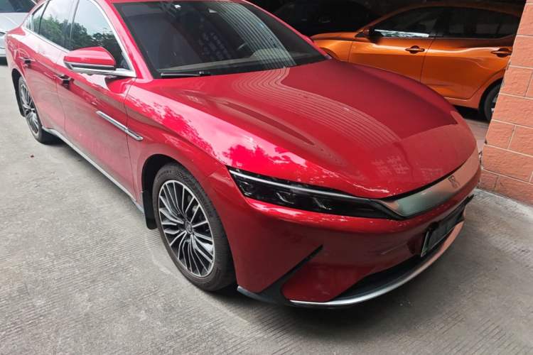Used BYD Han 2021 EV Standard Range Luxury Model Front Right 45 Deg