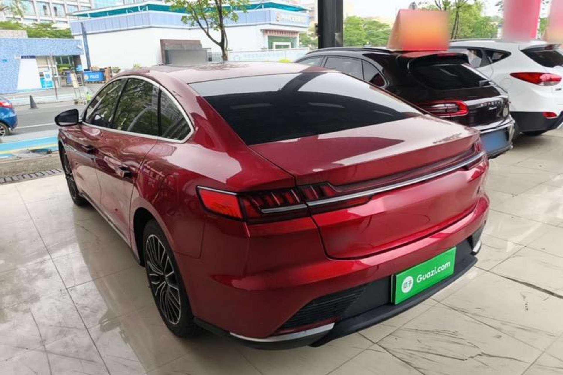 Used BYD Han 2021 EV Standard Range Luxury Model Rear Left 45 Deg