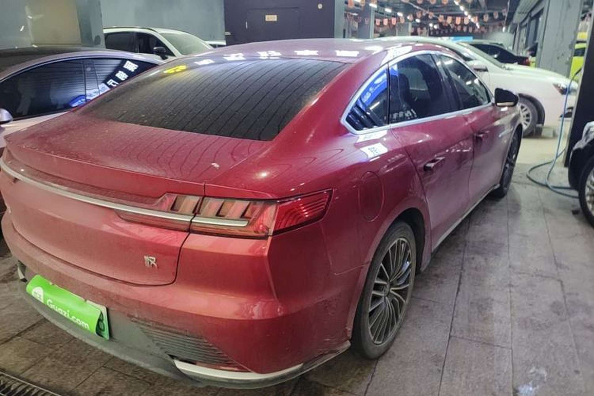 Used BYD Han 2021 EV Standard Range Luxury Model Rear Right 45 Deg