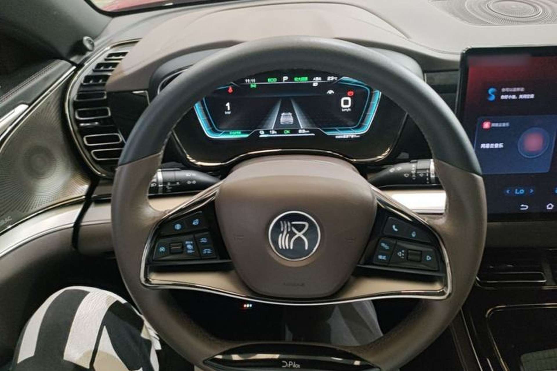 Used BYD Han 2021 EV Standard Range Luxury Model Steering Wheel