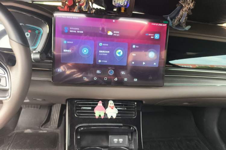 Used BYD Han 2021 EV Standard Range Luxury Model Audio And AC Panel