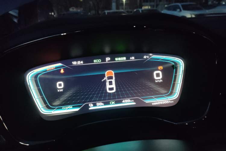 Used BYD Han 2021 EV Standard Range Luxury Model Instrument Cluster