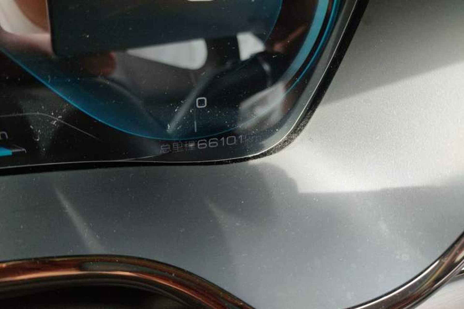 Used BYD Han 2021 EV Standard Range Luxury Model Odometer Close Up