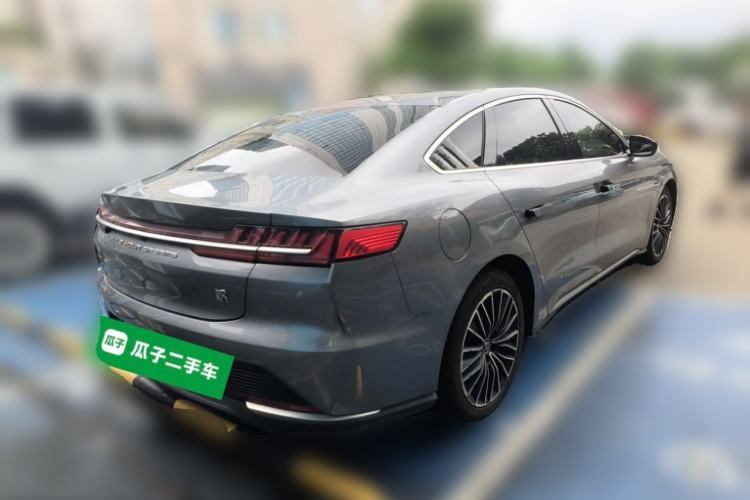 Used BYD Han 2021 EV Standard Range Luxury Model Rear Right 45 Deg