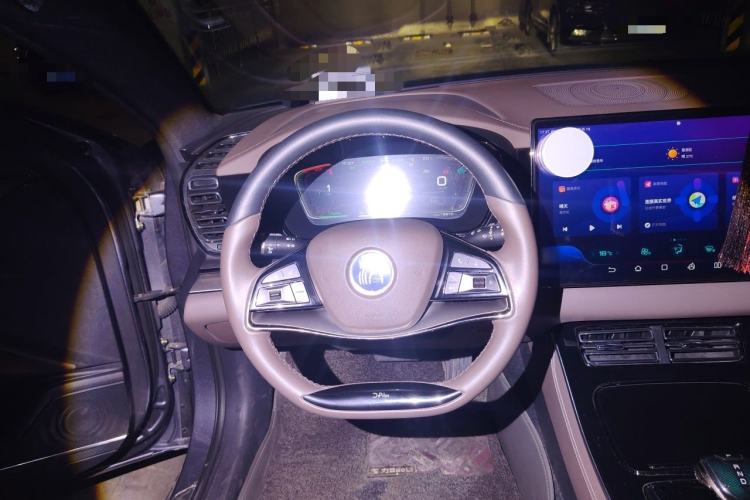Used BYD Han 2021 EV Standard Range Luxury Model Steering Wheel