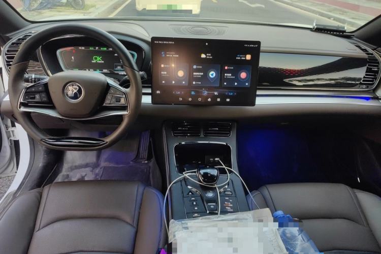 Used BYD Han 2021 EV Standard Range Luxury Model Center Console