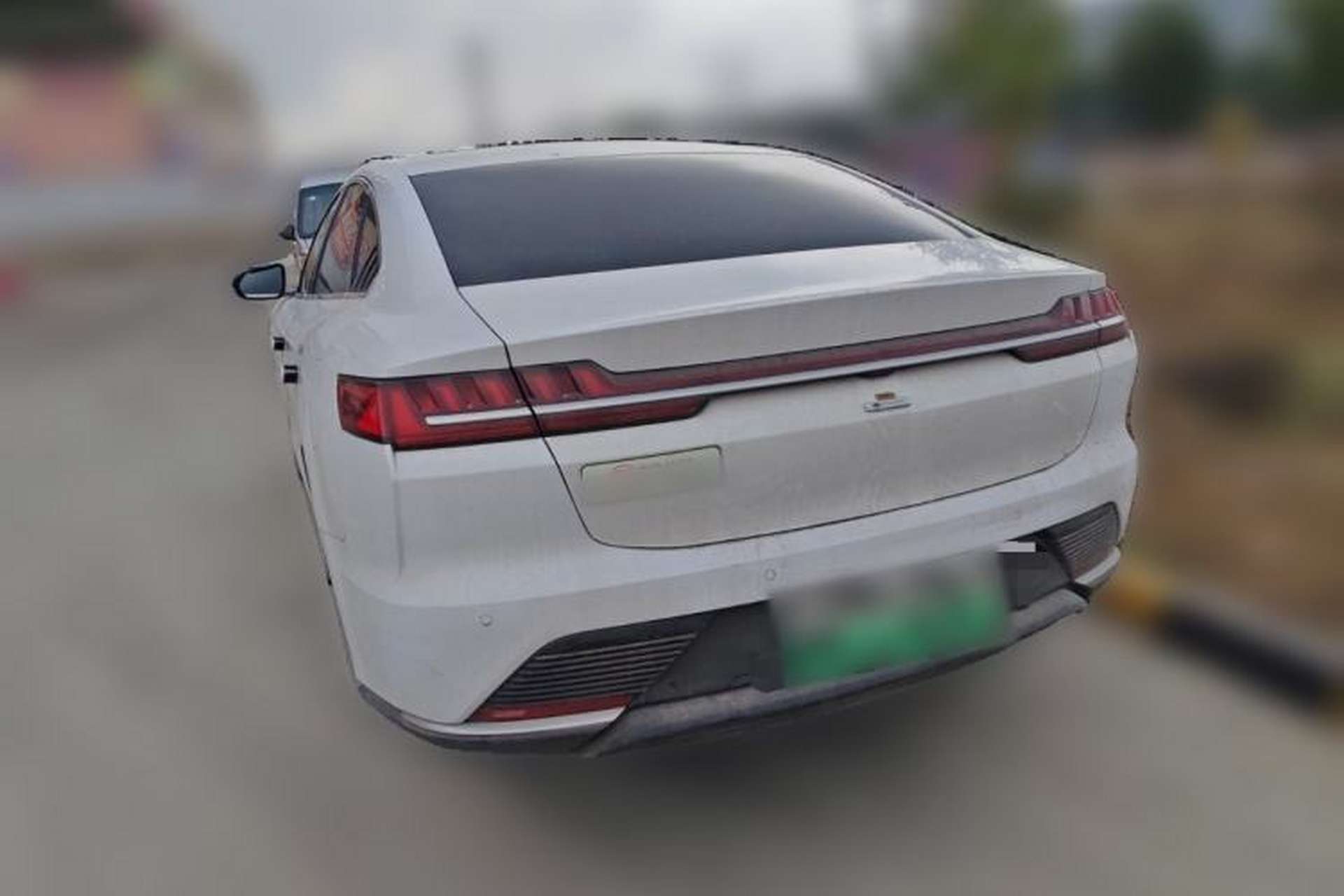 Used BYD Han 2021 EV Standard Range Luxury Model Rear Left 45 Deg