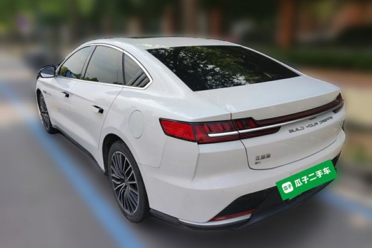 Used BYD Han 2021 EV Standard Range Luxury Model Rear Left 45 Deg