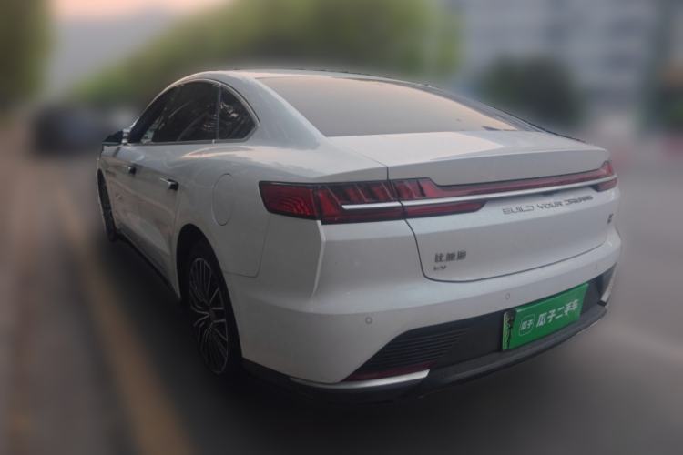 Used BYD Han 2021 EV Standard Range Luxury Model Rear Left 45 Deg