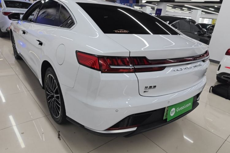Used BYD Han 2021 EV Standard Range Luxury Model Rear Left 45 Deg