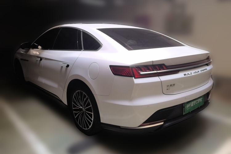 Used BYD Han 2021 EV Standard Range Luxury Model Rear Left 45 Deg