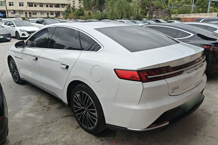 Used BYD Han 2021 EV Standard Range Luxury Model Rear Left 45 Deg