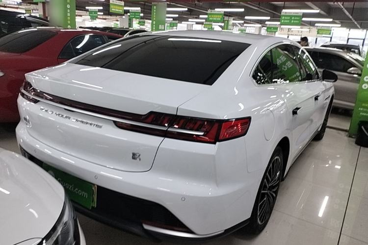 Used BYD Han 2021 EV Standard Range Luxury Model Rear Right 45 Deg