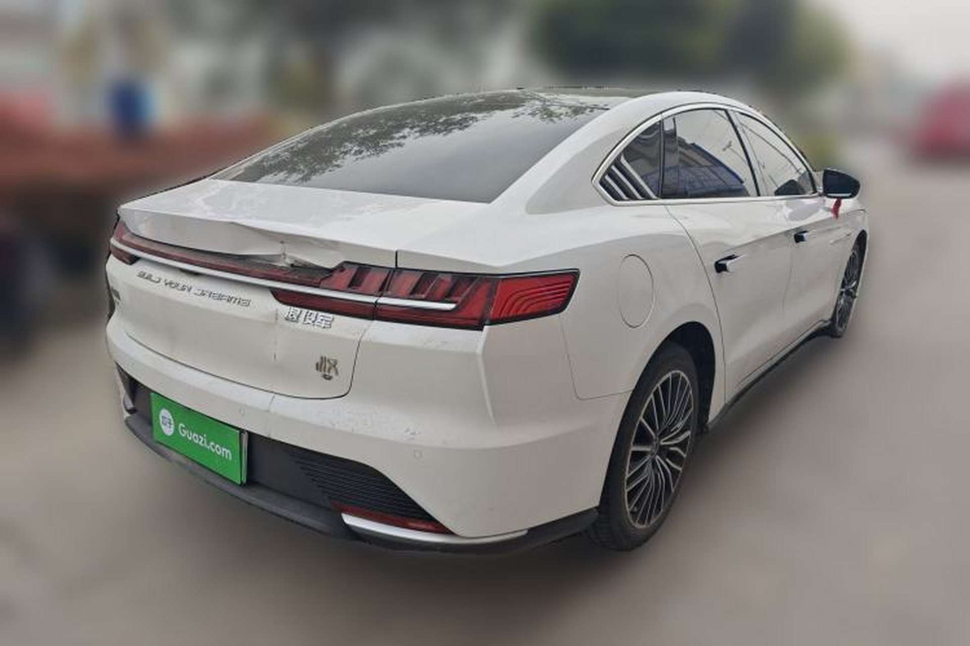 Used BYD Han 2021 EV Standard Range Luxury Model Rear Right 45 Deg