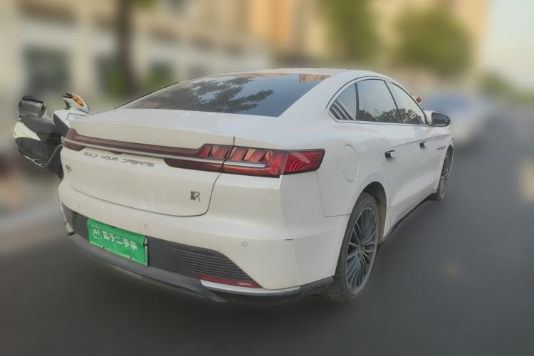 Used BYD Han 2021 EV Standard Range Luxury Model Rear Right 45 Deg