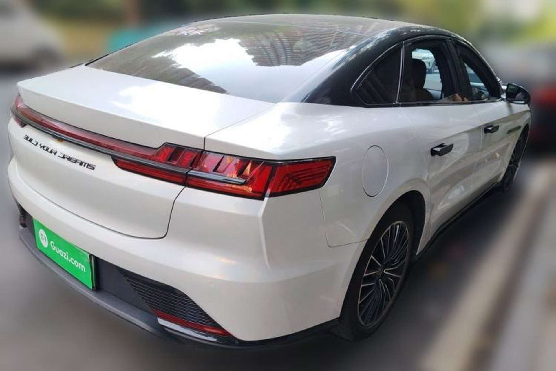 Used BYD Han 2021 EV Standard Range Luxury Model Rear Right 45 Deg