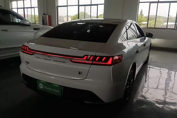 Used BYD Han 2021 EV Standard Range Luxury Model Rear Right 45 Deg