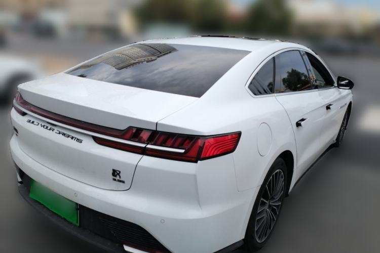 Used BYD Han 2021 EV Standard Range Luxury Model Rear Right 45 Deg