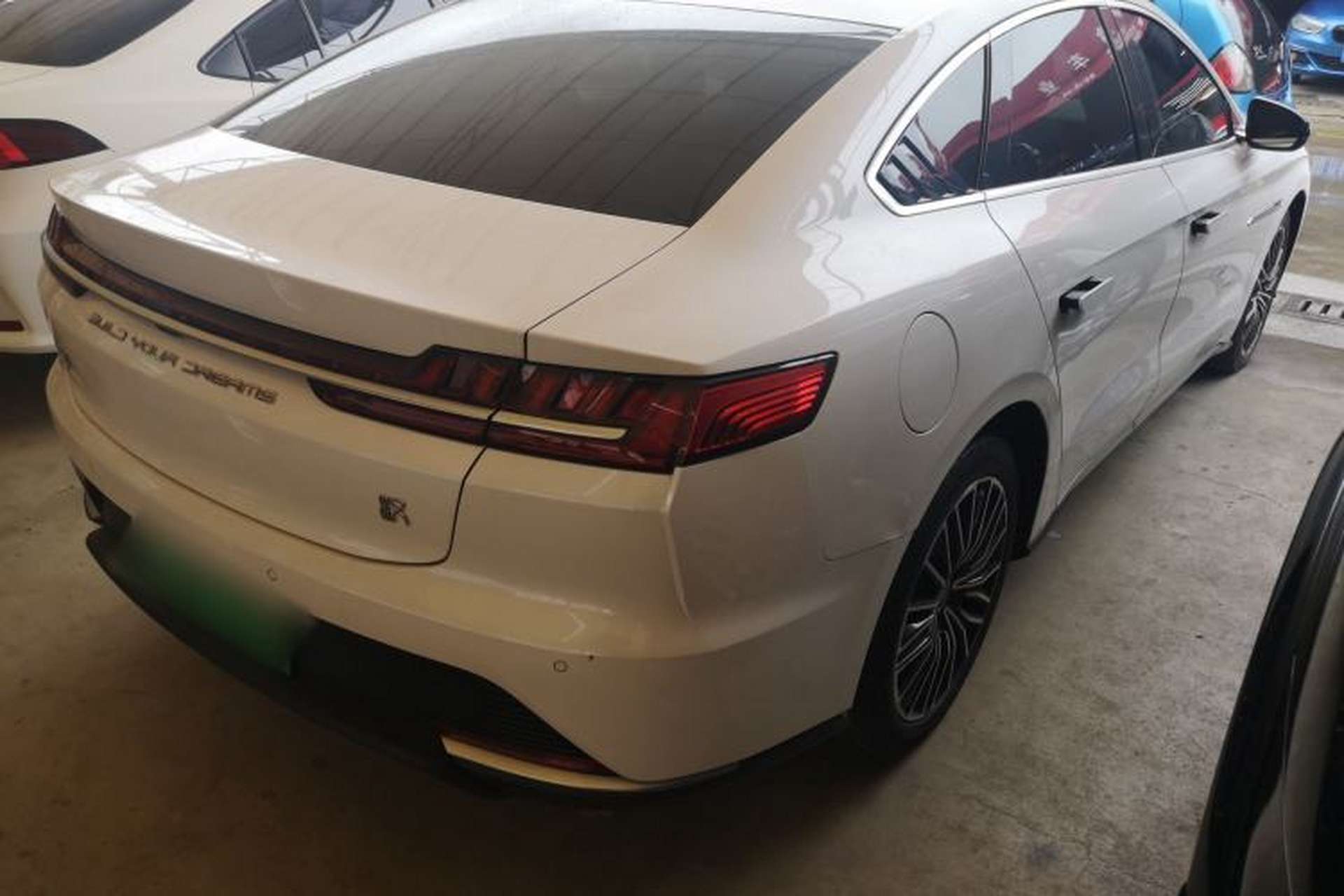 Used BYD Han 2021 EV Standard Range Luxury Model Rear Right 45 Deg