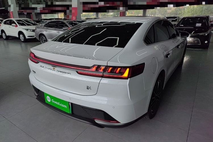 Used BYD Han 2021 EV Standard Range Luxury Model Rear Right 45 Deg