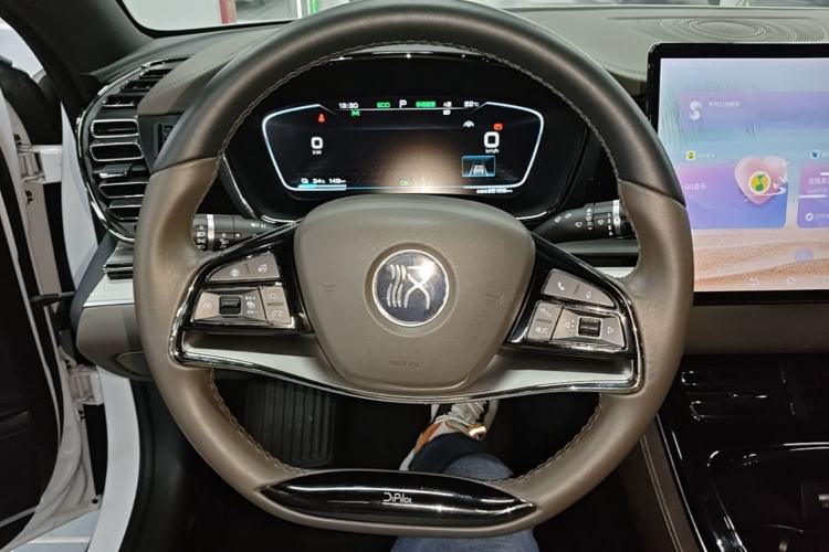 Used BYD Han 2021 EV Standard Range Luxury Model Steering Wheel