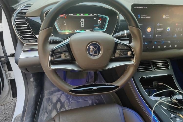 Used BYD Han 2021 EV Standard Range Luxury Model Steering Wheel