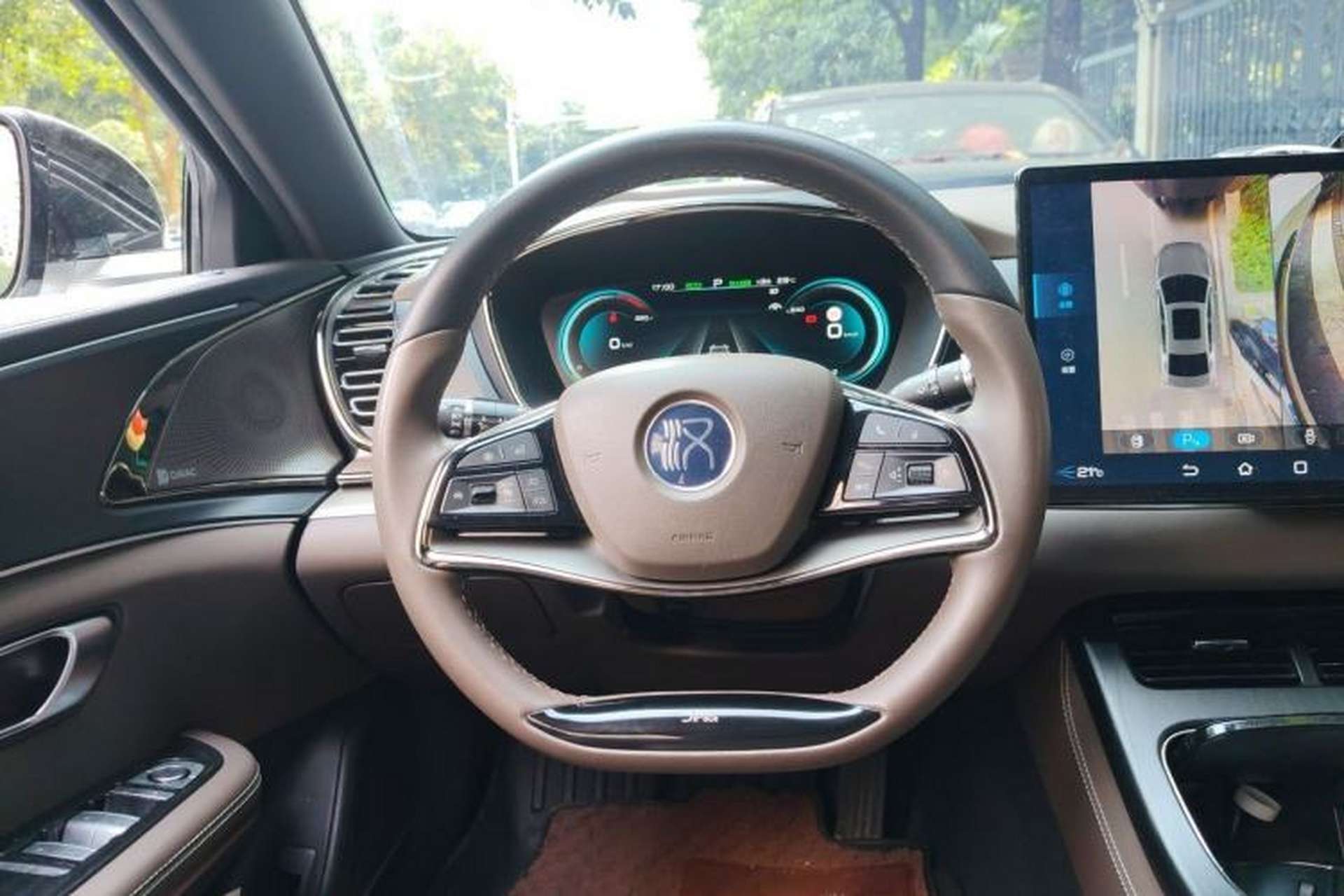 Used BYD Han 2021 EV Standard Range Luxury Model Steering Wheel