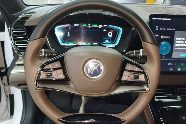 Used BYD Han 2021 EV Standard Range Luxury Model Steering Wheel