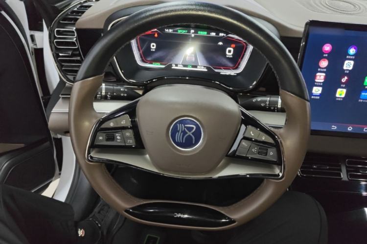 Used BYD Han 2021 EV Standard Range Luxury Model Steering Wheel