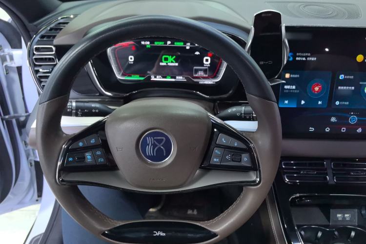 Used BYD Han 2021 EV Standard Range Luxury Model Steering Wheel