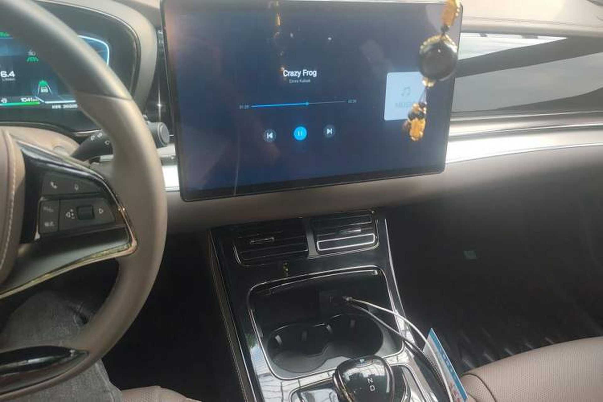 Used BYD Han 2022 DM-i 121KM Prestige Model Audio And AC Panel