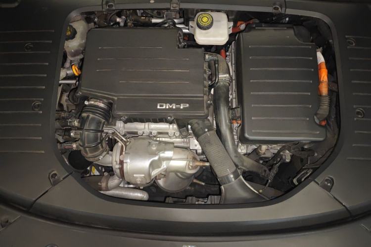 Used BYD Han 2022 DM-p 202km Four-Wheel Drive Flagship Model Engine Bay