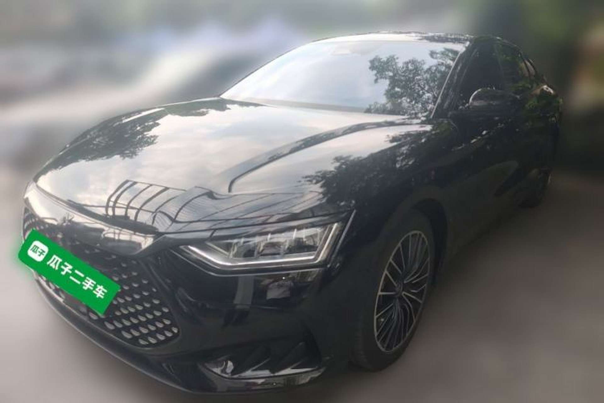 Used BYD Han 2022 DM-i 121KM Prestige Model Front Left 45 Deg