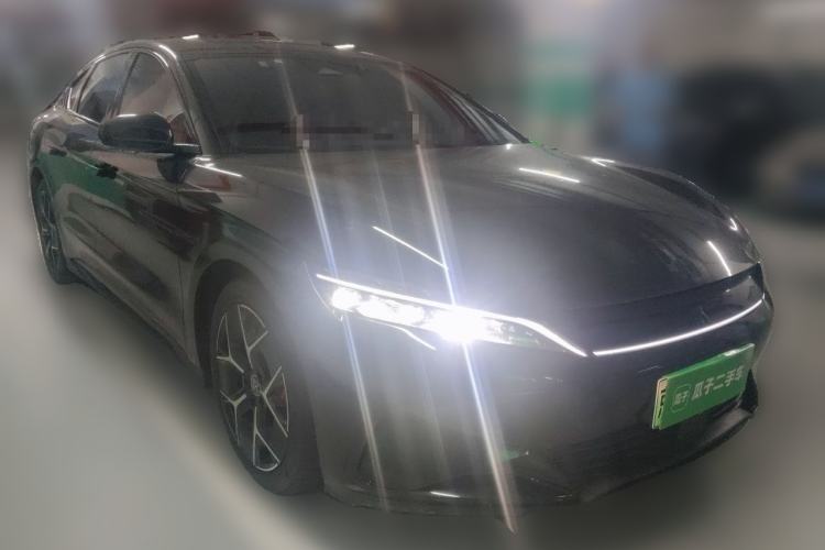 Used BYD Han 2022 EV Genesis Edition 715 km Front-Wheel-Drive Flagship Model Front Right 45 Deg