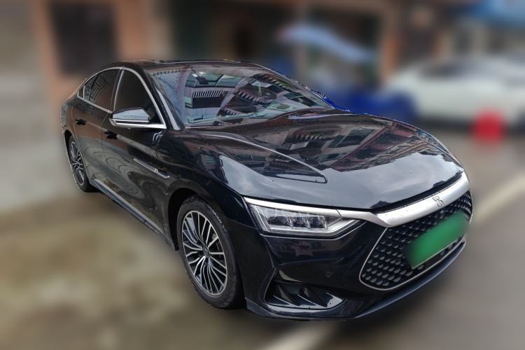 Used BYD Han 2022 DM-i 121KM Luxury Model Front Right 45 Deg