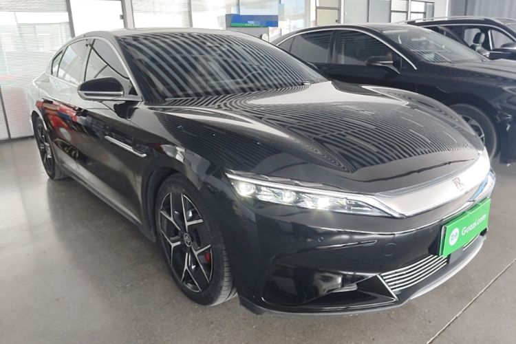 Used BYD Han 2022 EV Genesis Edition 715KM Front-Wheel-Drive Prestige Model Front Right 45 Deg