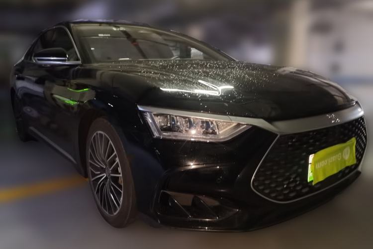 Used BYD Han 2022 DM-i 121KM Luxury Model Front Right 45 Deg