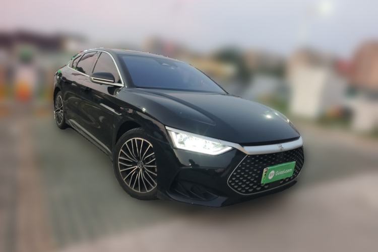 Used BYD Han 2022 DM-i 121KM Prestige Model Front Right 45 Deg