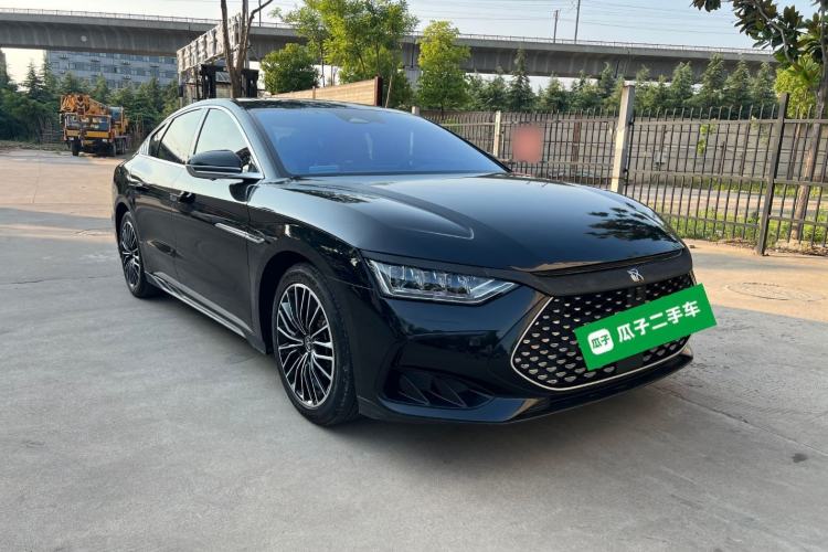 Used BYD Han 2022 DM-i 121KM Luxury Model Front Right 45 Deg