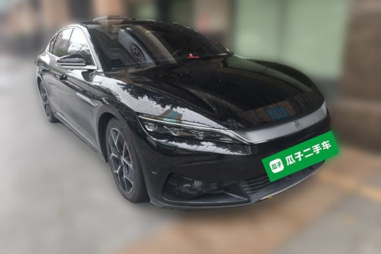 Used BYD Han 2022 EV Genesis Edition 715 km Front-Wheel-Drive Flagship Model Front Right 45 Deg