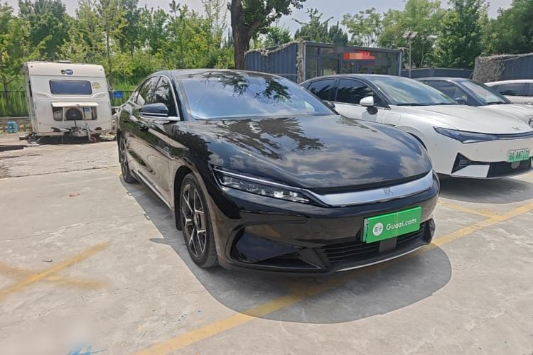 Used BYD Han 2022 EV Genesis Edition 715 km Front-Wheel-Drive Flagship Model Front Right 45 Deg