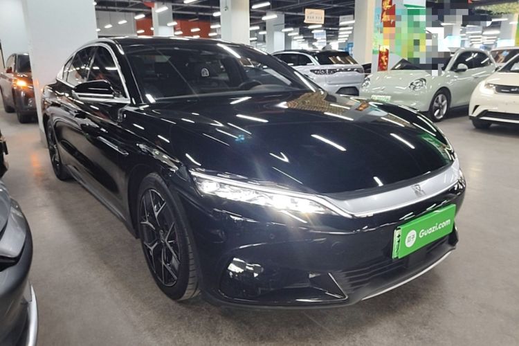 Used BYD Han 2022 EV Genesis Edition 715KM Front-Wheel-Drive Prestige Model Front Right 45 Deg
