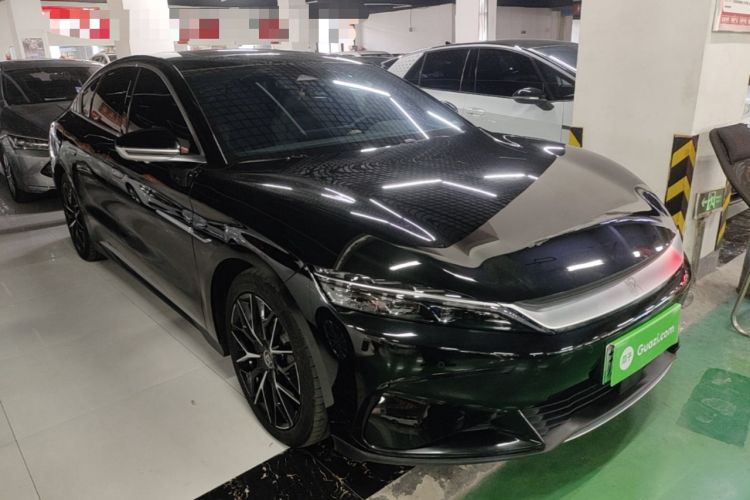 Used BYD Han 2022 EV Genesis Edition 610KM All-Wheel Drive Premium Model Front Right 45 Deg
