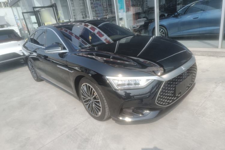 Used BYD Han 2022 DM-i 121KM Prestige Model Front Right 45 Deg