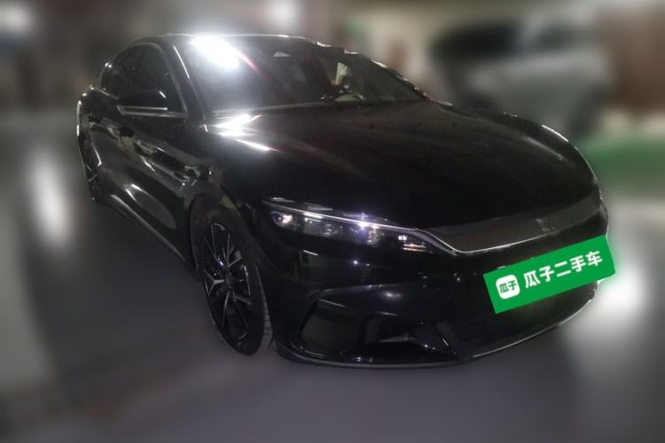Used BYD Han 2022 EV Genesis Edition 610KM All-Wheel Drive Premium Model Front Right 45 Deg
