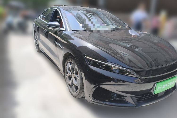 Used BYD Han 2022 EV Genesis Edition 715KM Front-Wheel-Drive Prestige Model Front Right 45 Deg